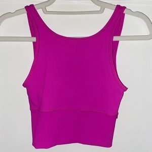 Lululemon Power Pivot Tank *Rib in Pow Pink